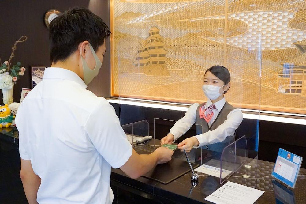 Hotel Route-Inn Court Azumino Toyoshina Ekiminami Eksteriør billede